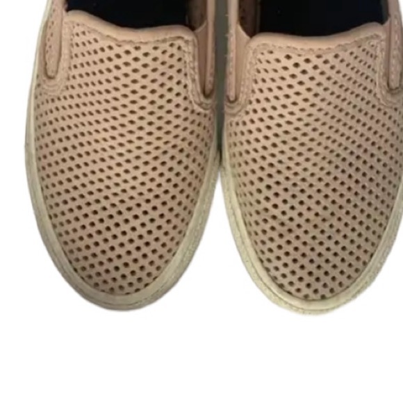 Sperry Women’s Seaside Perf Leather Rose Slip On’s Size 8 M - Picture 4 of 5